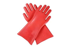 Customized Color High Voltage Safety Protective 12kV Heat Resistant Anti-static Smooth Texture Rubber Electrical Gloves