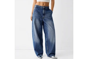 Women's Denim Jeans Pants Fit Straight-leg Mid Waist Denim Jeans Fashionable Streetwear Comfortable Casual Quick Dry Breathable