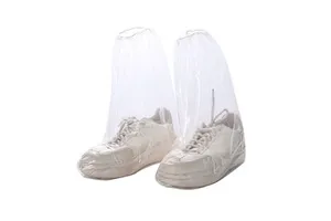 Disposable PE Plastic Waterproof Shoe Cover Farm Protective Shoe Covers Wholesale Rain Shoe Cover