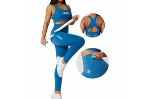 2024 Women Stylish Sports Bra Supplier Best Selling New Arrival Customized Plus Size Compression And Fitness Wear Sports Bra