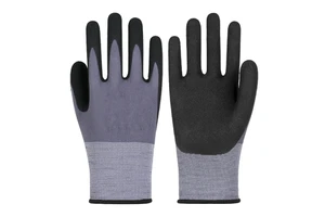 New Energy Industrial 400V Insulated Black Safety Anti-slip Gloves for Electrical Work Designed for Battery Maintenance