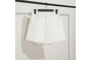2026 Women's Summer Denim Shorts High Waist High Quality Washed Casual Quick Dry Straight Blue Y2K Cotton