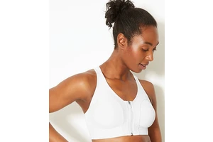 Front Zip High Impact Gym Yoga Sports Bra Women Padded Workout Bra Wholesale Active Yoga Wear Manufacturer