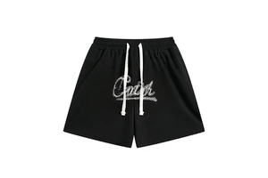 Summer Vacation Pants Custom Designer Men's Running Shorts Mesh Breathable Elastic Waist Sports Casual Fashion