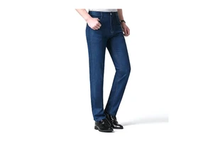 100% Cotton High Quality Denim Pants Print Streetwear Distressed Acid Wash Slim Fit Men's Jeans