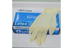 Latex Gloves in Stock Fast Shipment Disposable Examination Hand Gloves Factory Malaysia