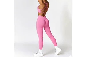 Women Sports Bra Solid Pattern Seamless High Quality Fitness Wear with OEM Custom Service