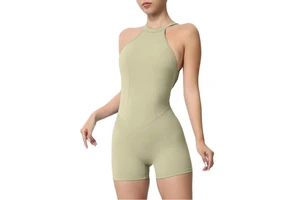 New Tight Sports Jumpsuit Backless Swimming Yoga Clothing for Fitness Running Factory Wholesale
