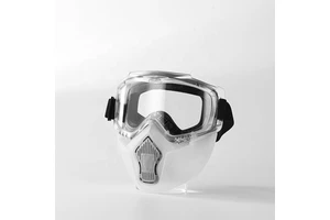 Summer Outdoor Riding Mask Shock Resistance Eyes Protector Windshield and Dust Sunscreen Breathable Face Shield