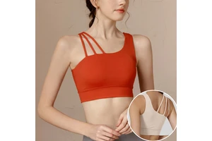 High-Intensity Fitness Sports Bra for Women: Breathable, Non-Restrictive, Shock-Absorbing, Anti-Sagging, Wire-Free