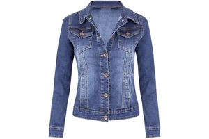2023 Hot Sale Blue Jean Denim Jacket Women