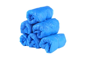 Disposable Elastic Polypropylene Safety Shoe Covers with Snap Closure