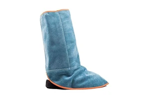 Welding Work Wear Feet Protection Welding Shoe Covers Machine Stitched Durable Construction Strap On Closure Boots Cover