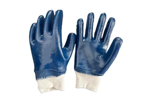 HPPE Waterproof Full Nitrile Coated Industrial Luva Duty Glove Nitrile Guantes Anti Oil Chemical Resistant Working Safety Gans