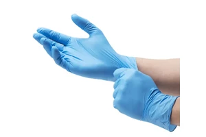 Disposable Blue Gloves Protective Safety Gloves Nitrile Gloves