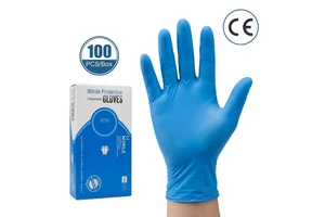 Medical Surgical Powder Free Nitrile Gloves Manufacturing Disposable Non Sterile Latex Examination Biodegradable Nitrile Gloves