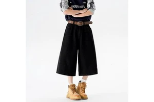 Hot Summer High Quality Baggy Denim Shorts Jeans Men Custom Design Jeans Short Dark Denim Shorts Jorts for Men