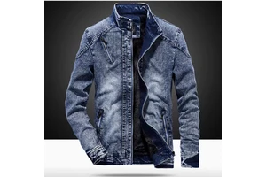 Mens Slim Style Denim, Jean Coat Custom Men Jacket for Wholesale/