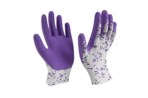 Anti-Puncture Anti-Slip Breathable Wear-Resistant Latex Foam Printed Safety Gloves Anti-Static Moisture-Wicking Silicone-Free