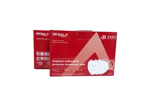 Wholesale Graphene N95 Three-Dimensional Protective Mask Customizable 5 Layer Safety Face Mask with Individual Pack CE Certified