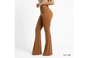 Custom High Waist Butt Lifting Flare Pants Women Stretch Lyocell Skinny Fit Summer Anti-static Anti-Wrinkle Mexico Style Brand