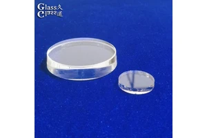 JGS1 JGS2 Quartz Glass Lens UV Fused Silica Optical Lens For Industrial Laser