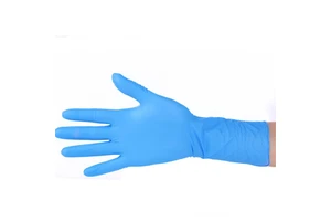 High Flexibility Comfortable 15 Gauge Grey Nitrile Garden Construction Work Gloves 5MIL Textured Fingertips Safety Anti-Slip