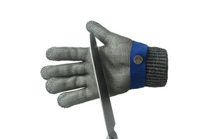 1/6 Anti Cut Resistant Level 5 Nitrile Sandy on Palm Coated TPR Mechanic Impact Safety Gloves