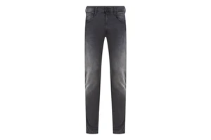 Wholesale Customized Logo Straight Men's Jeans High Waist Plus Size 100% Cotton Distressed High Street Knitted Fashion Casual