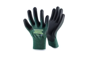 Anti-Static Durable HPPE Fiber PU Breathable Light Construction Industrial Anti-Slip Safety Glove Work Gloves logo Coated Gloves
