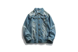 Mens Denim Jacket Versatile Casual Layer with Timeless Design and Long Lasting Quality High-volume garment factory Wholesale