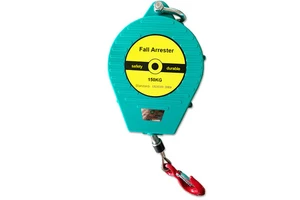 CE Approved 20 Meter Secure 11mm Strap Stainless Steel Fall Arrester Lifeline Self-Locking Hook 1 Year Warranty
