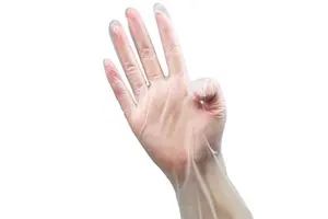 Wholesale Medical Powder-free and Oil-free Transparent Disposable PVC Vinyl Gloves, Multi-purpose Gloves.