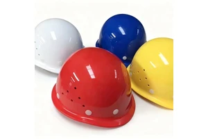 Breathable Round Safety Helmet for Construction Site Adult Industrial Protective Hard Hat Round Industrial Safety Helmet
