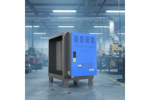 Polygee Industrial Electrostatic Smoke Filter 300KG Automatic Boiler Oil Fume Purifier Exhaust Odor Gas Dust Disposal Machinery