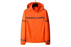 High Visibility Safety Jacket Reflective Workwear Ice Cooling Sun Protection Coat