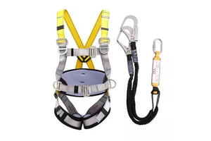 Nettel Best-Selling Full-Body Protection Fall Arrester Five-Point Safety Belt for High-Altitude Rescue Operations Made Durable