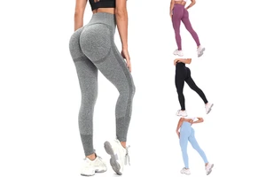 S-SHAPER Wholesale Activewear Workout Sports High Waist Tights Fitness Yoga Gym Pants Butt Lift Scrunch Seamless Leggings Pants