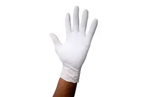Medical Supplies Safety Gloves Disposable White Nitrile Vinyl Bulk Food Grade Latex-Free Power Free