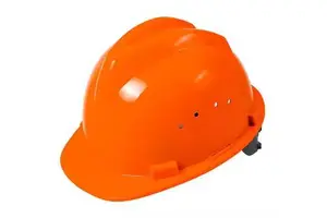 VOLT Hard ABS V-shaped Safety Helmet CE Certified Breathable Lightweight 4-Suspension 400g Construction Site Personal Safety