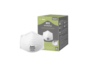 NIOSH N95 Personal Protective Face Mask Dust Respirator with Anti-Dust Features