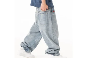 2026 Baggy Jeans Men Men's Oversized Jeans Men Hiphop Jeans Streetwear Pants Baggy
