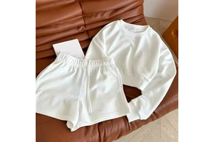 2026 Hot Casual Denim 2 Piece Sets Women Stretch Long Sleeve Jacket and Short Streetwear Jeans Two Piece Set for Ladies