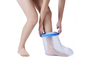 Orthopedic Shower Plaster Reusable Ankle Cast Cover With Ozone Disinfecting For Waterproof For Foot