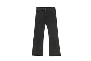 Men's Business Jeans Herren Wholesale Mens Grey Flare Jean Slim Homme High Waist Casual Jeans