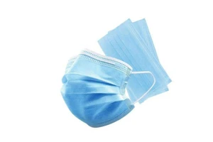 Disposable Type II Protective Face Masks 3-Ply Surgical Grade For Adults Most Effective Against Airborne Bacteria