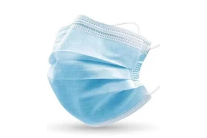 Disposable 3 Ply Blue Face Mask Non Woven Protective Mask Anti Dust Anti Droplet Breathable Mask Wholesale