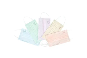 Disposable Face Mask Protective 3-Ply Breathable Comfortable Nose/ Suitable for Home and Office | Elastic Ear Loop