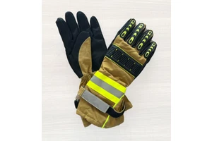 EN CE Aramid 3D Structural Fire Fighting Flame Retardant Waterproof Fireproof Firefighter Gloves