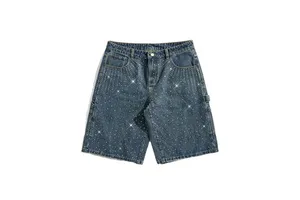 Urban Style Denim Shorts – Comfortable Loose Fit Jeans Shorts for Men & Women